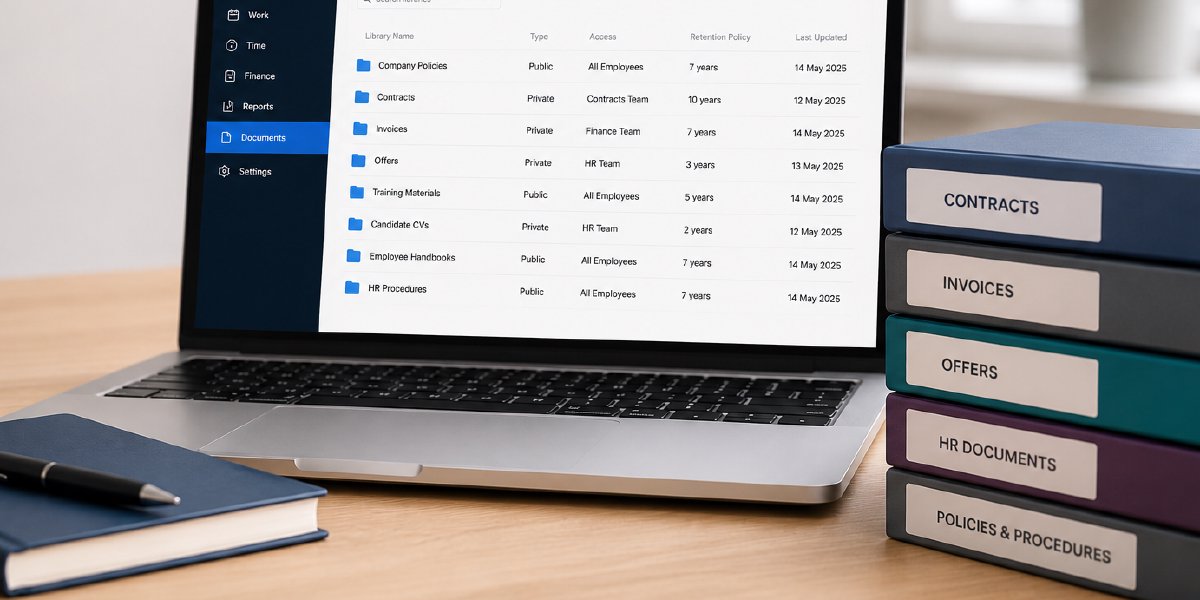 How much control do you have over your business documents?